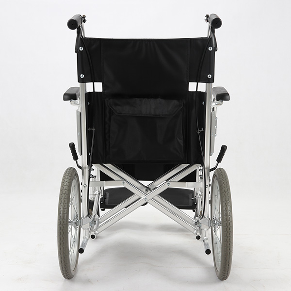 Marco de hospital manual de acero plegable silla de ruedas para adultos FC-M2